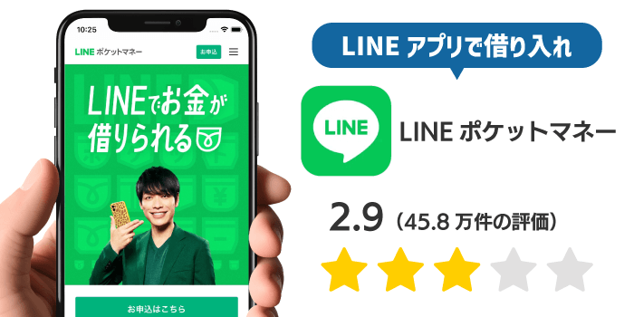 LINEポケットマネーのアプリ