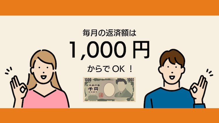 じぶん銀行カードローンの返済額