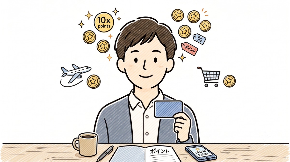自分の生活に合うクレジットカードを考える初心者のイメージ