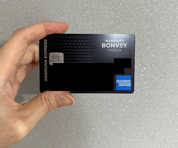 Marriott Bonvoy® アメリカン・エキスプレス®・プレミアム・カードカードの券面