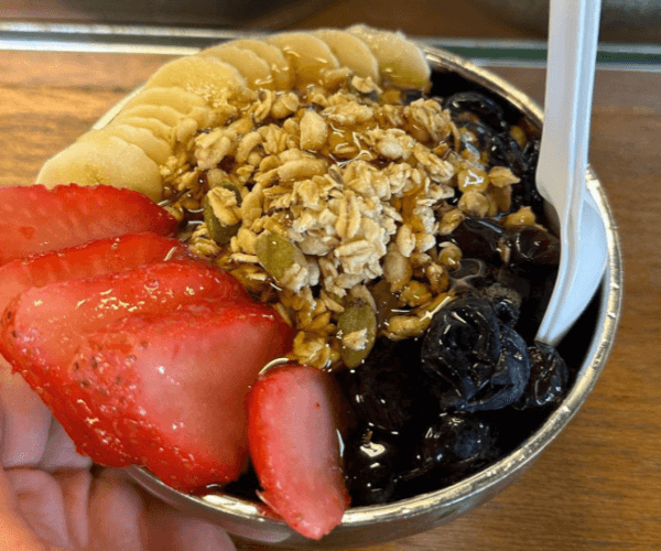 10%OFFで食べたアサイー