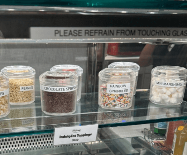 無料のトッピング