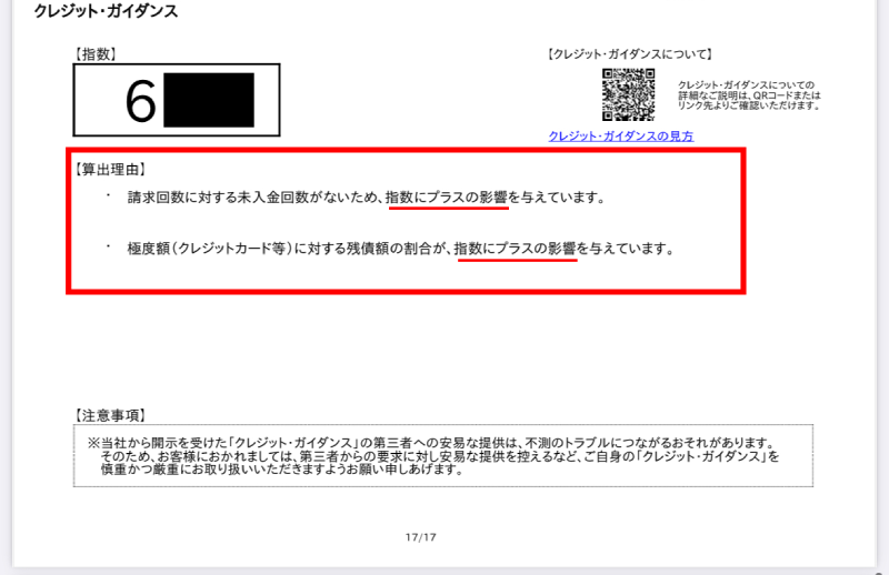 「クレジット・ガイダンス」