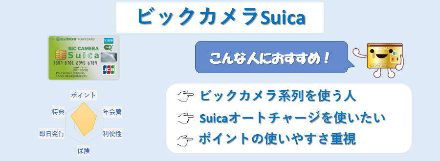 ビックカメラSuicaのランキングポイント