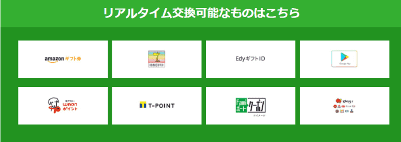 Orico Card THE POINT交換先