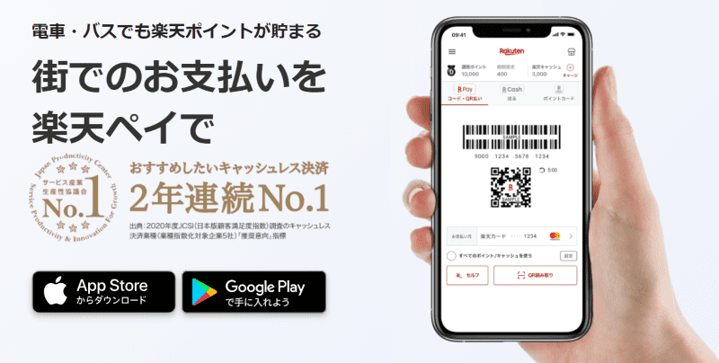 楽天ペイの画像